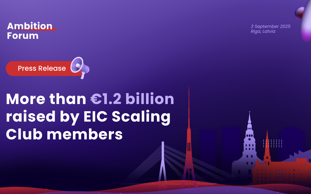EIC Scaling Club is Forging a New Era of Deep Tech Leadership